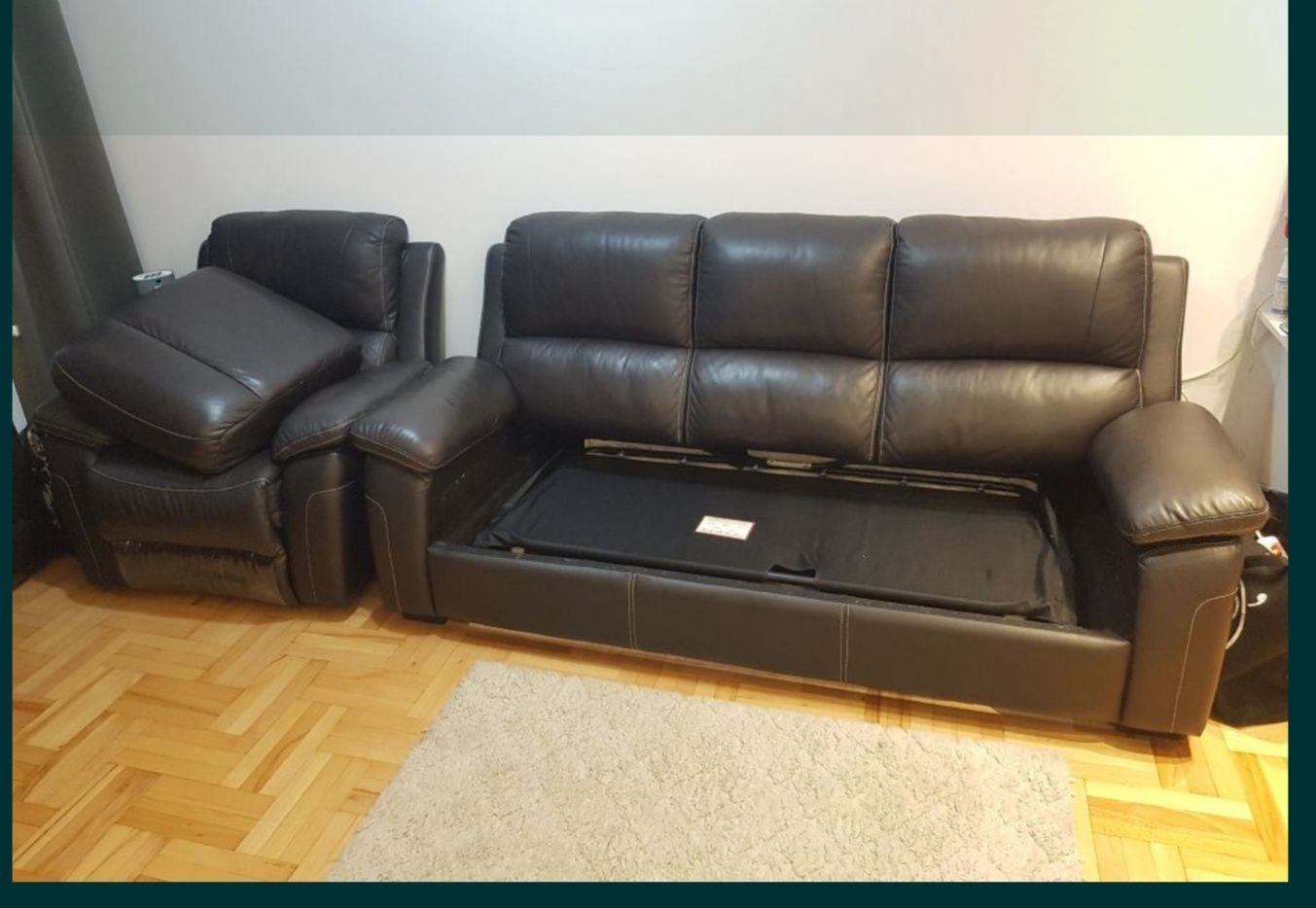 OKAZJA. Komplet wypoczynkowy MJW CONCEPT. Sofa + 2 fotele.