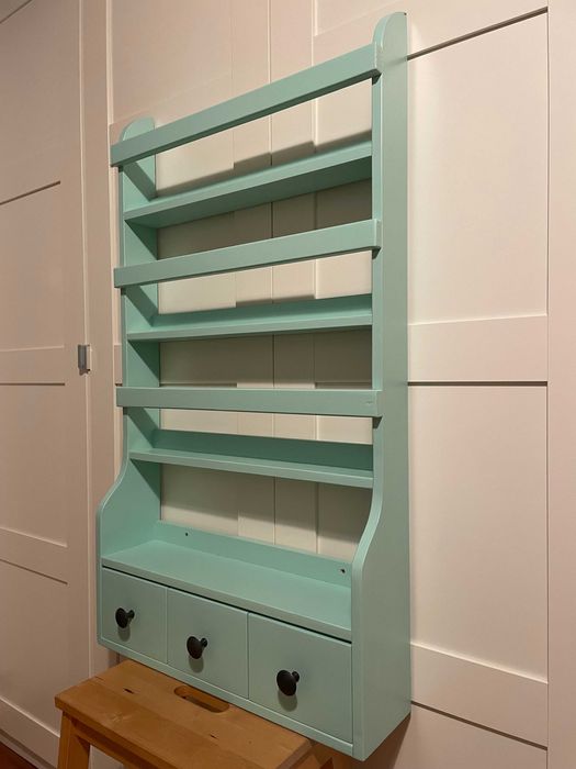 Półka na książki , regalik Ahojhome, woodszczescia