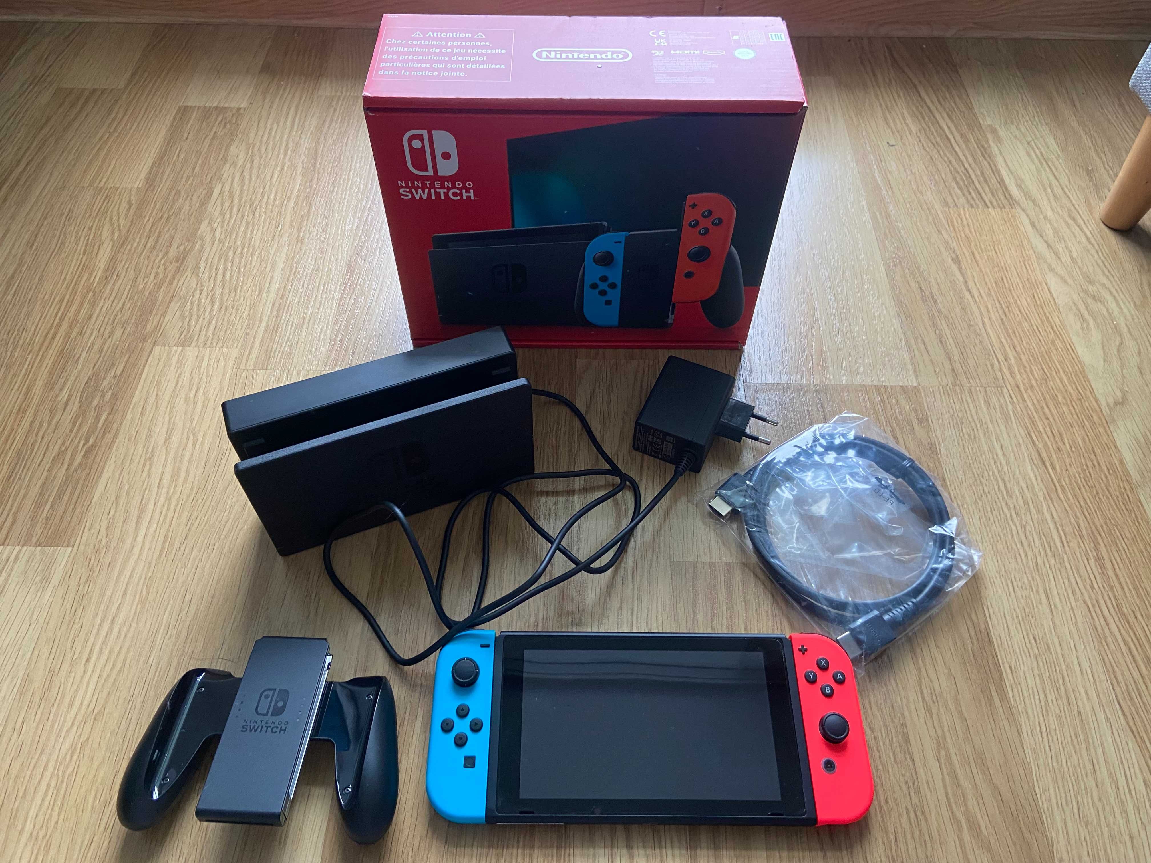 Nintendo Switch Neon v2