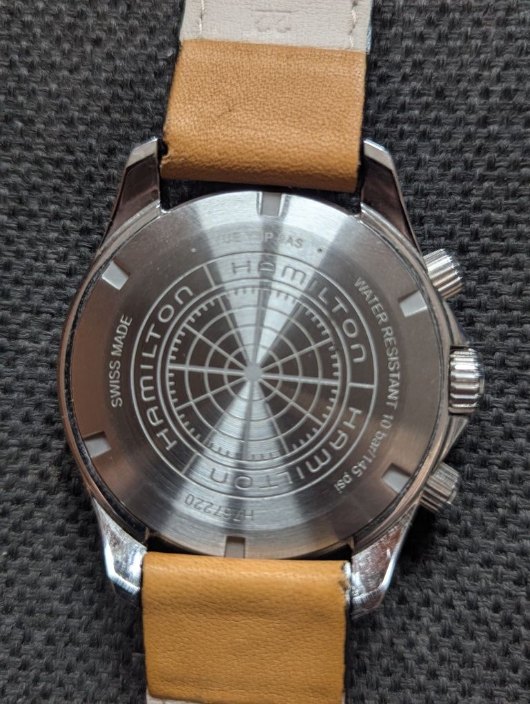 Годинник Hamilton Khaki Aviation 44мм, Швейцарія, сапфір + 2 ремінця