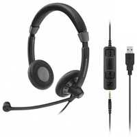 Наушники Sennheiser SC 75 USB MS Black (1000635)  НОВЫЕ