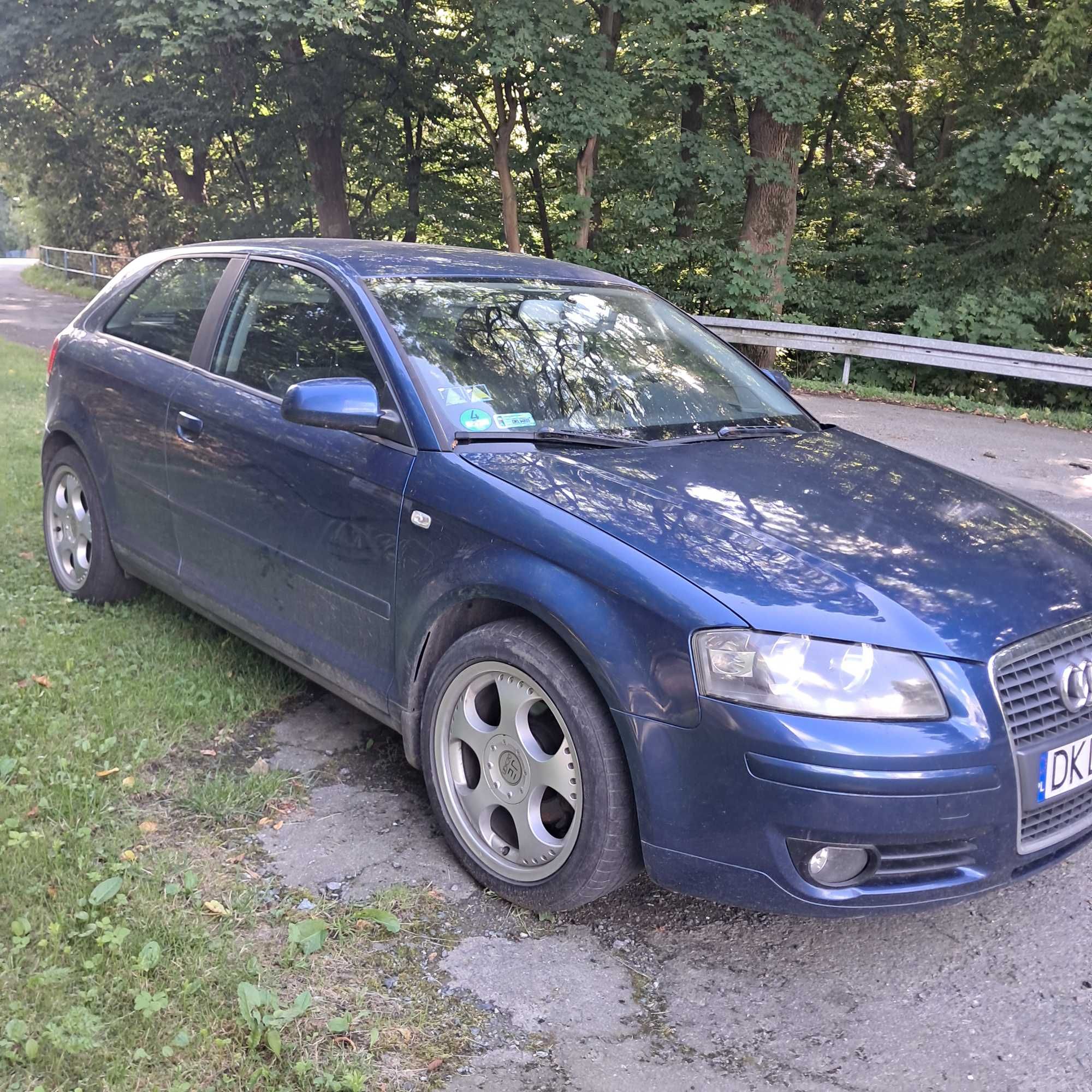 Audi A3 8P Uszkodzone