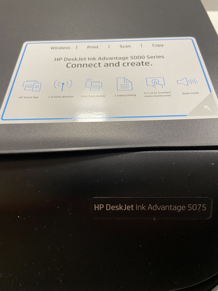 3in1 HP DeskJet Ink Advantage 5075