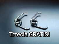 KOMPLET: 2 sprężyny + trzecia GRATIS do pedałów Thrustmaster