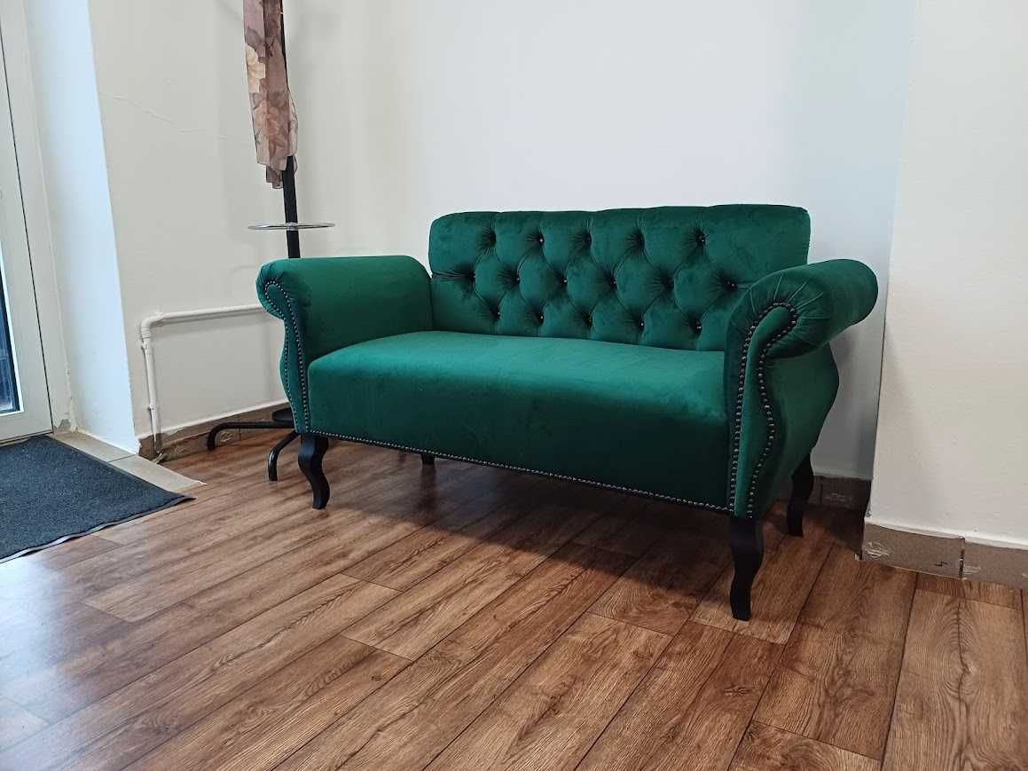 Sofa glamour dwu osobowa 100 kolorów