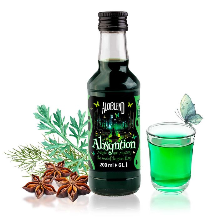 ZAPRAWKA - esencja do alkoholu ALCOBLEND - ABSYNTION - 200 ml na 6 L