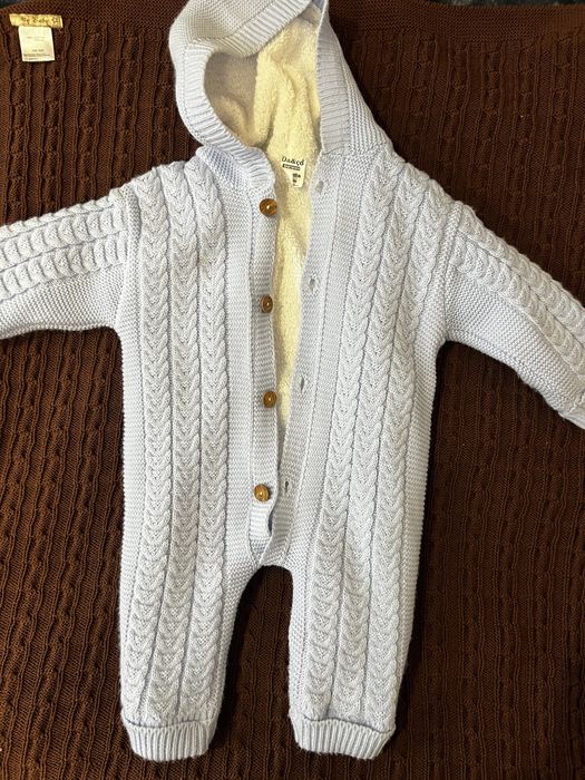 Чоловічок вʼязаний на флісі 68-70р