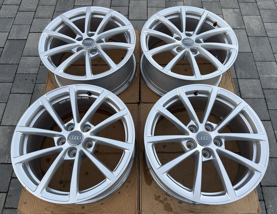 Oryginalne felgi Audi Q5 A3 A4 A5 A6 17" 5x112 4K0 ET36 s-line