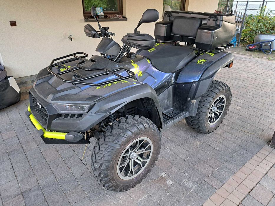 Quad TGB Blade 550 jak 600 4x4 EFI Kufer wciagarka n. model LED zarej