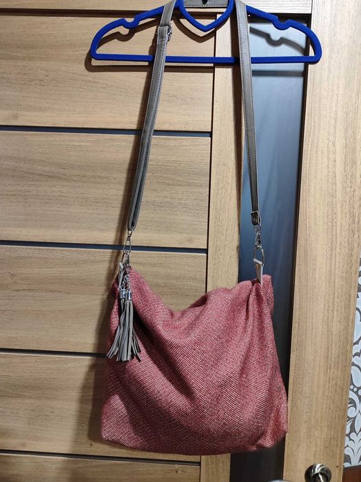 Сумка - шопер із шерсті