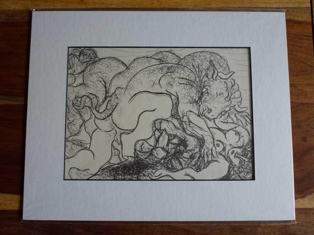 Pablo PICASSO - VOLLARD SUITE #195 - 1956 r.!