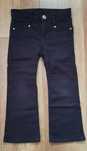 H&M jeansy dżinsy czarne dziecięce 104 cm serca kieszenie
