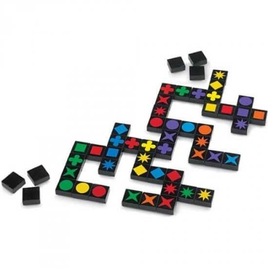 Настільна логічна гра Qwirkle (Кверкл) гра для веселої компанії