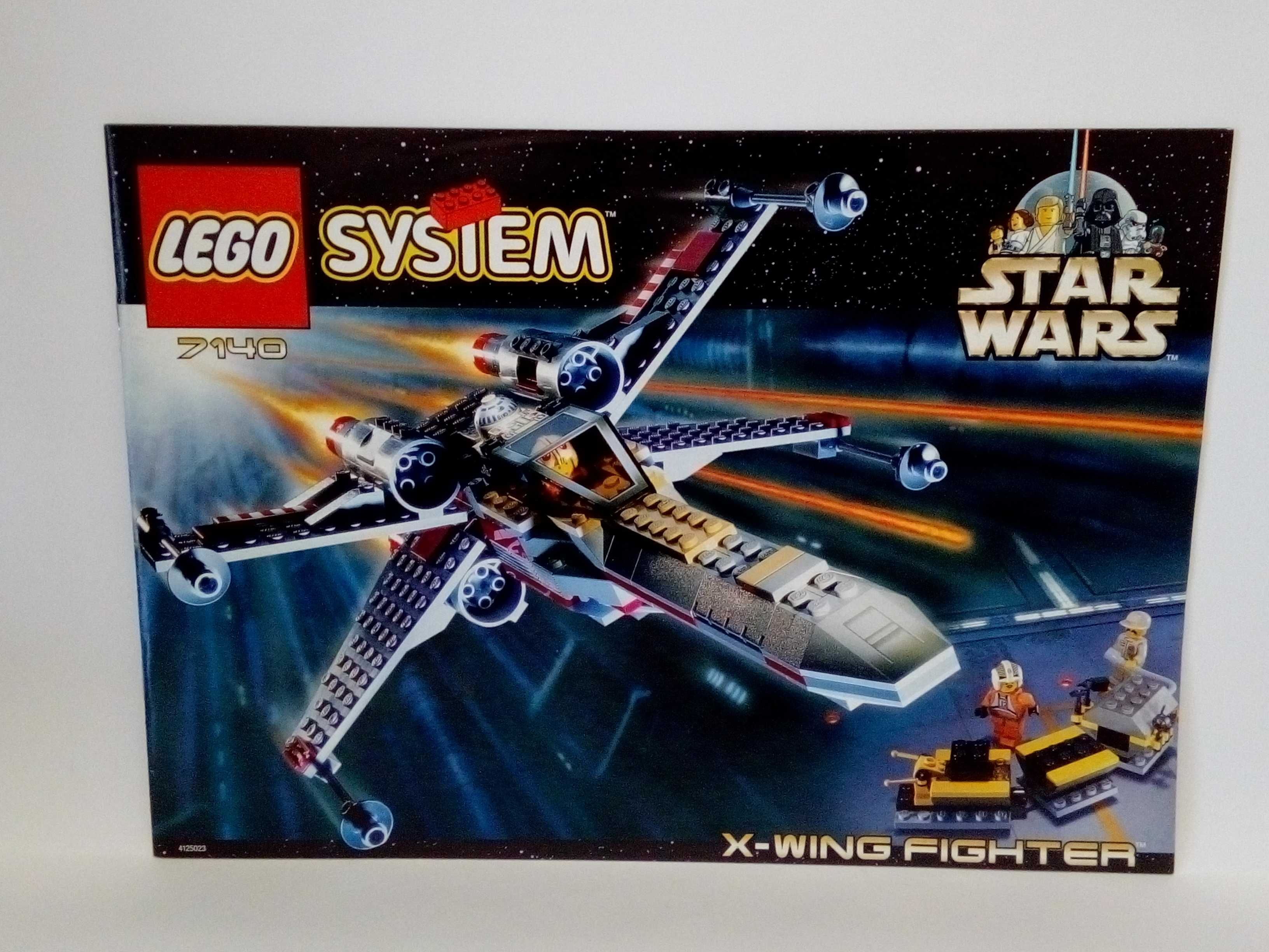 Lego manuais de construção como novos