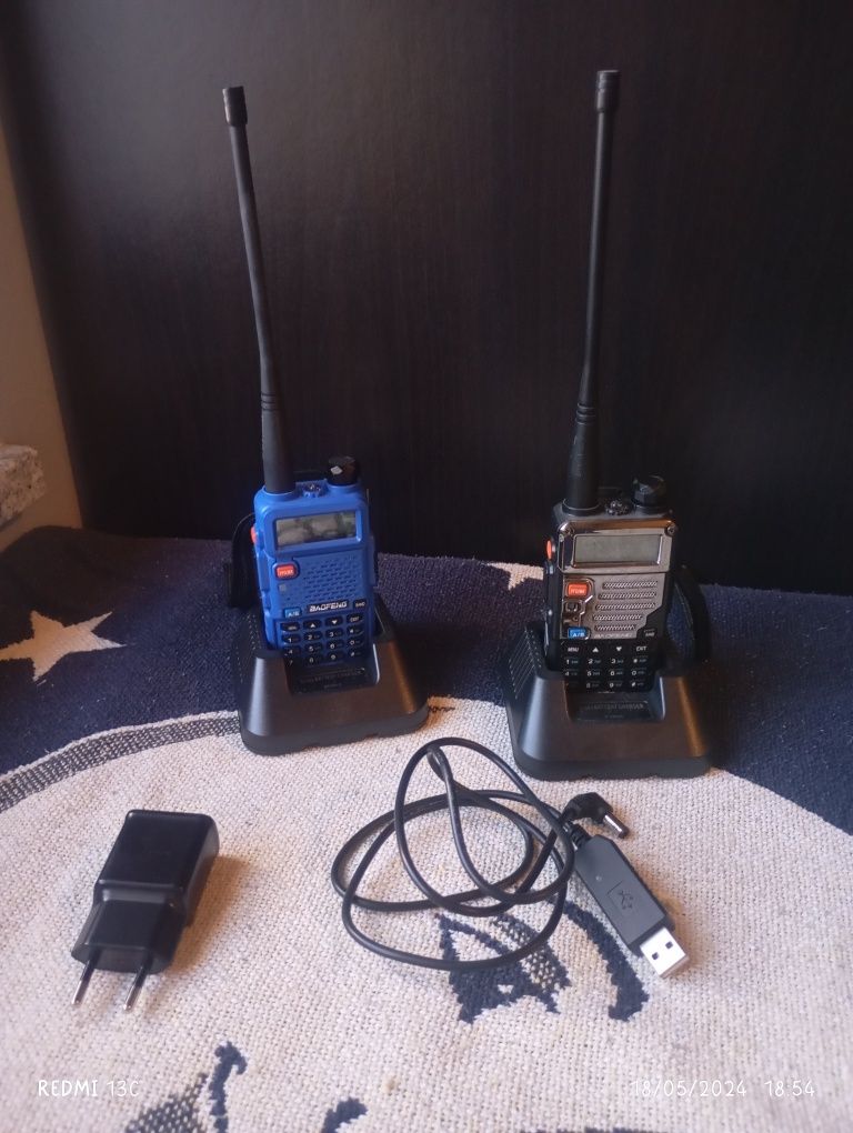 radio baofeng uv-5r walkie talkie