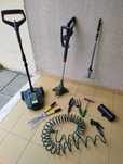 Kit Jardinagem (Cortador de grama, Roçadora, ancinho, e mais!)