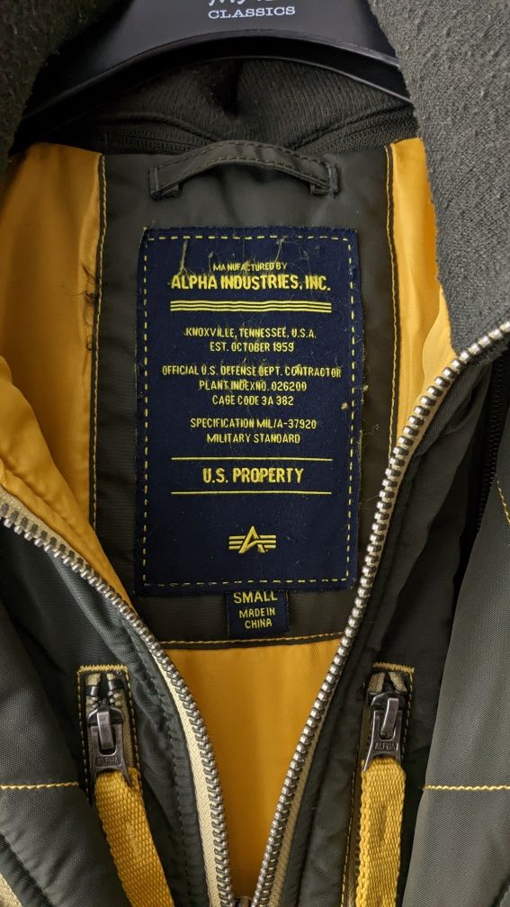 Alpha industries N-3B INCLEMENT PARKA