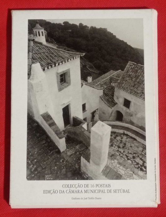 Postais 16 colecção "encadernada " itinerários da Arrábida