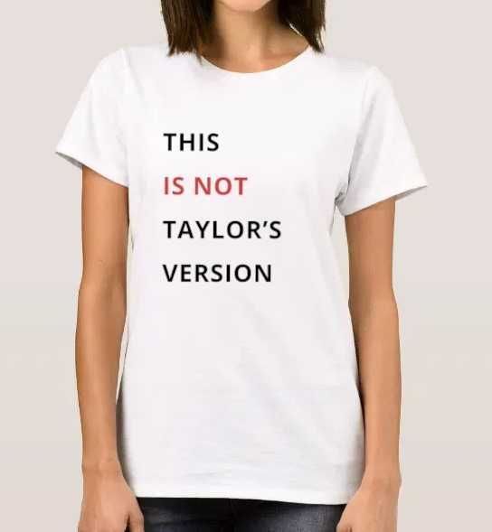 T-shirts Personalizadas Taylor Swift