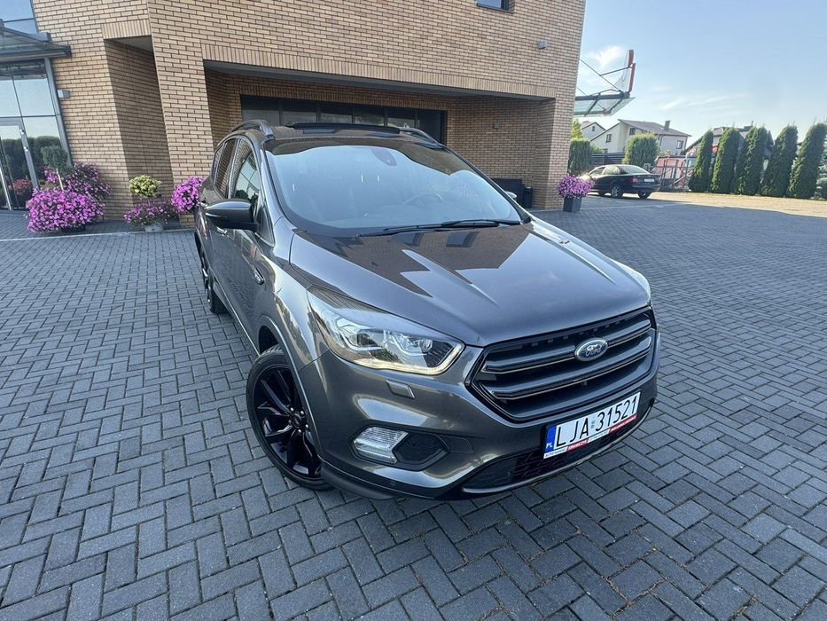 Ford Kuga ST-LINE*KSENON*LEDY*REJ-PL *GPS *Kamera*Panorama *Pół skóra+alkantara