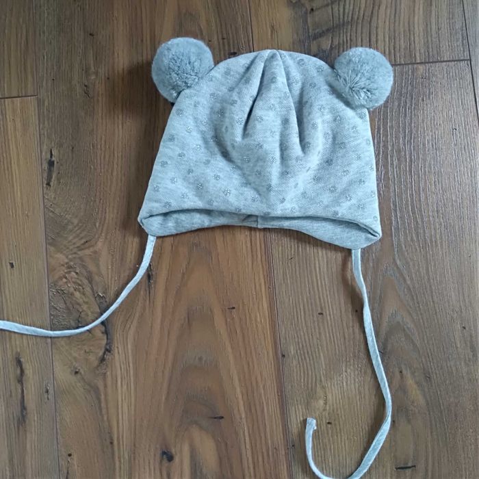 Czapka jesienno-zimowa dla niemowlaka, rozmiar 40, Coccodrillo