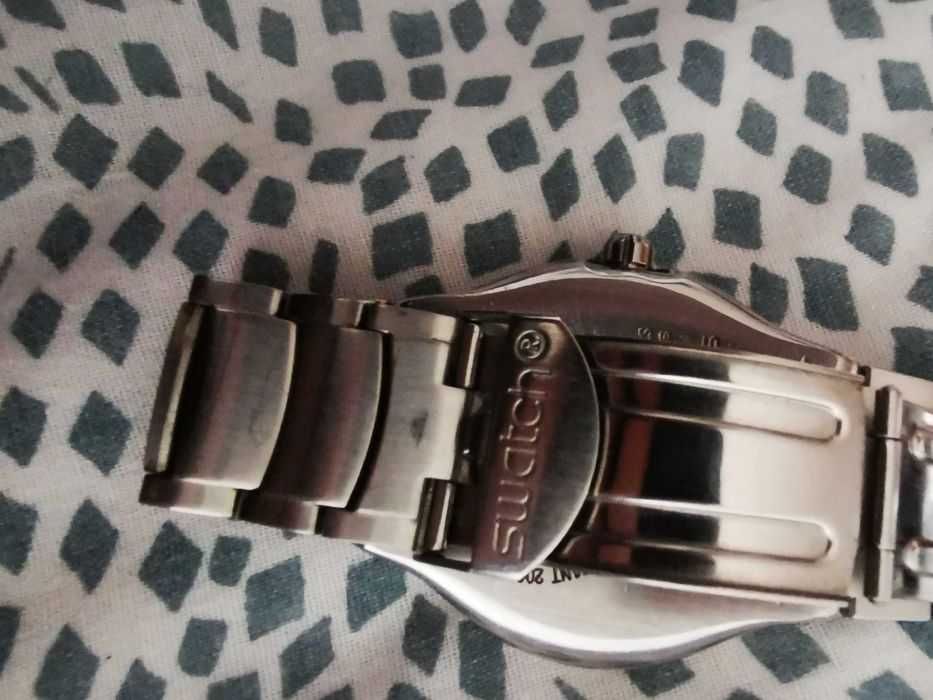 raro relógio SWATCH Watch Irony Scuba 200 Stainless Steel AG 1998