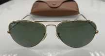 Ray Ban Aviator Large metal RB3025 Okulary damskie, jak nowe