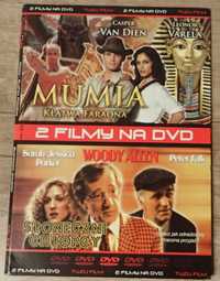 Film DVD "Mumia Klątwa Faraona" oraz "Słoneczni Chłopcy"
