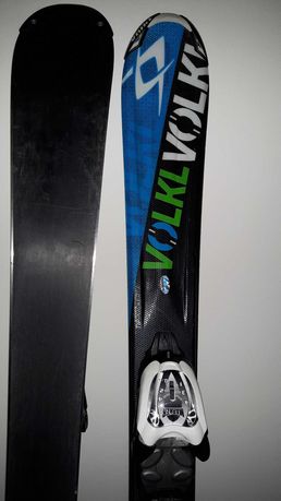 Komplet narciarski narty VolklV+buty+ kask+ gogle jak NOWE