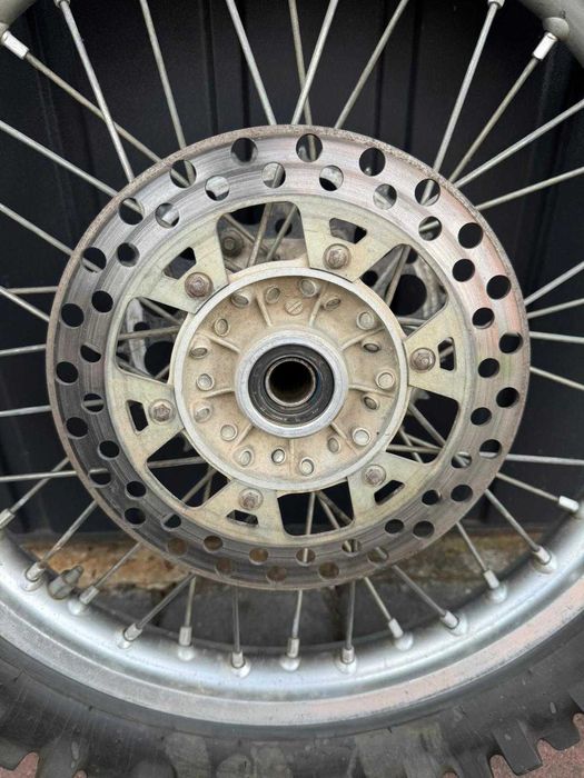 kolo tyl tylne koło kompletne 19 tarcza zebatka suzuki rm 125 / 250