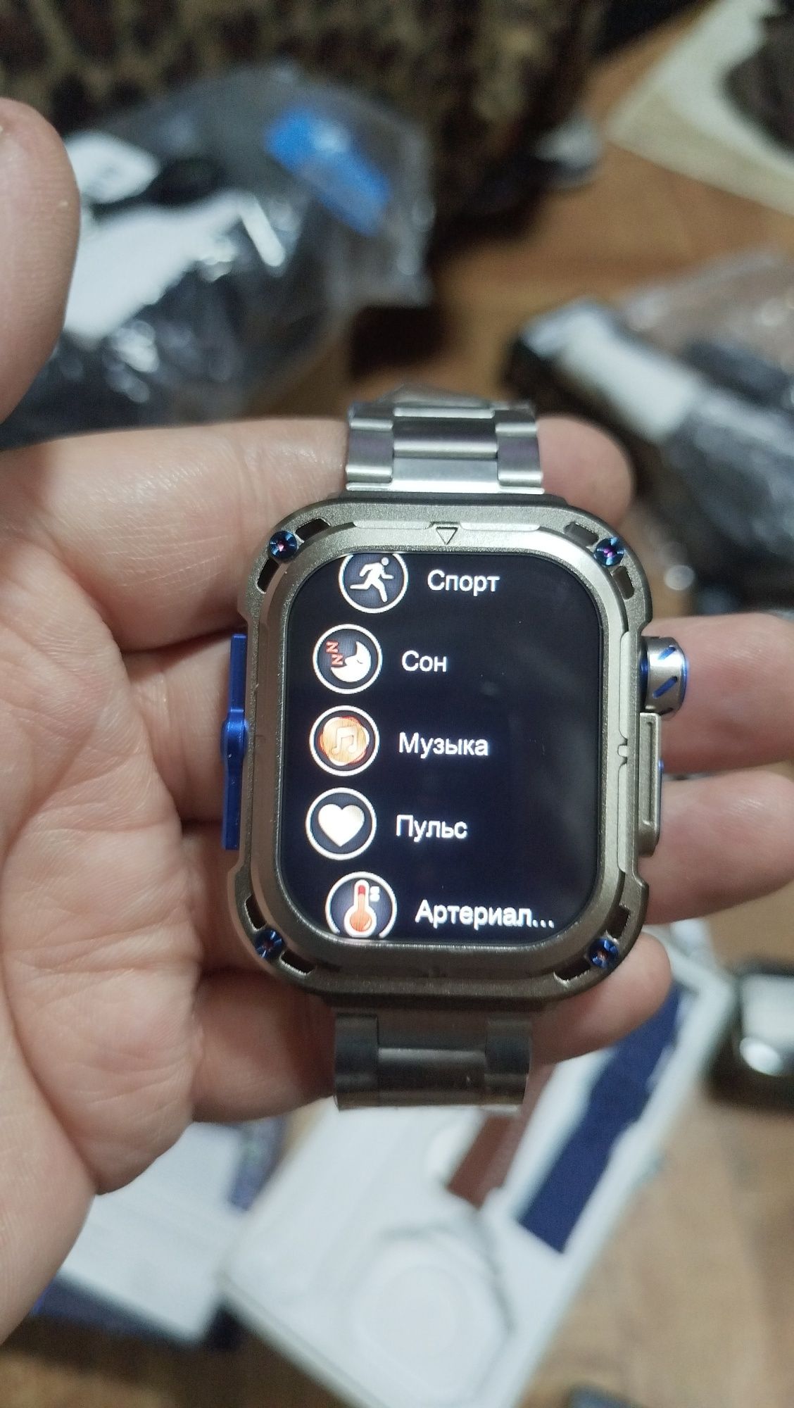 Смарт часы GPS. NFC. Compass. AMOLED. Барометр, Альтиметр.