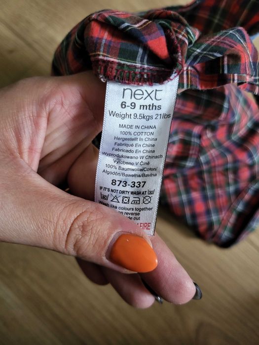 Zestaw dla chłopca Jeansy pepco 74 plus koszula next