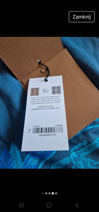 T-shrit Burberry roz.M
