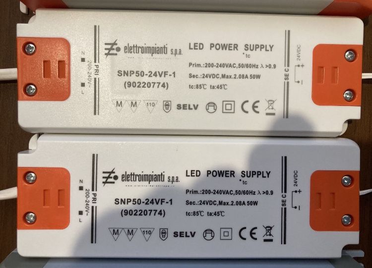 Блоки живлення/LED (12v - 45w/48) -24v(45/48/50/75w)