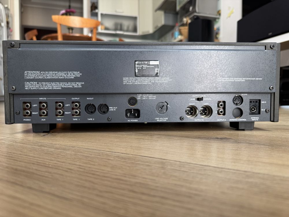 ReVox B739 | предусилитель Hi-Fi | ламповое звучание предпідсилювач