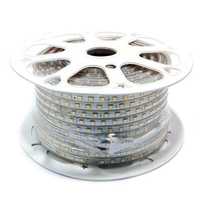 Fita LED 220V SMD5050, 60Led/m, bobina 50 metros, Branco frio