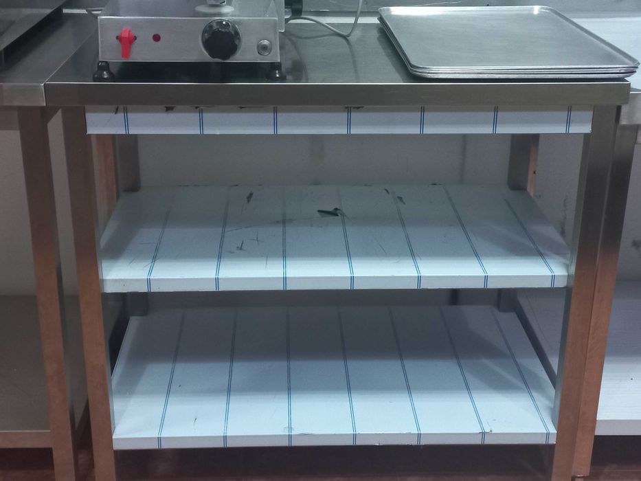 Bancada em inox media