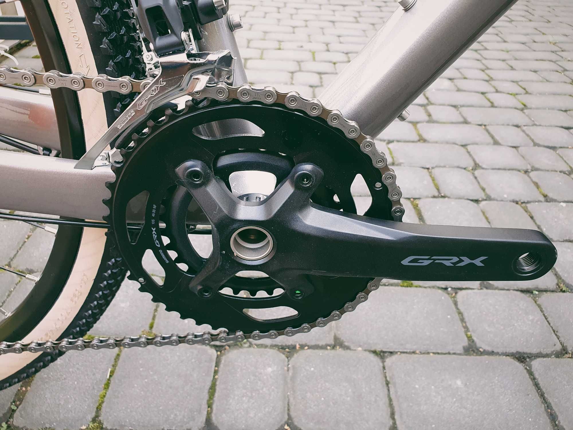 SM Storm Focus, rozm. 52cm, szary, gravel, 2x10, grx, -25%
