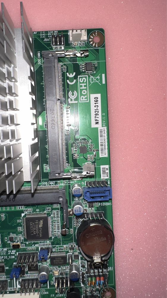 Материнська плата mini ITX Jetway NF792i-3160