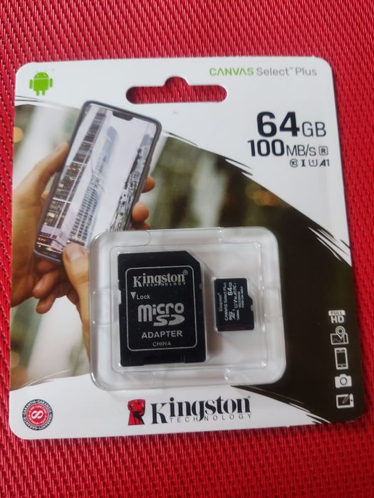 Karta pamięci 64 GB Kingston nowa
