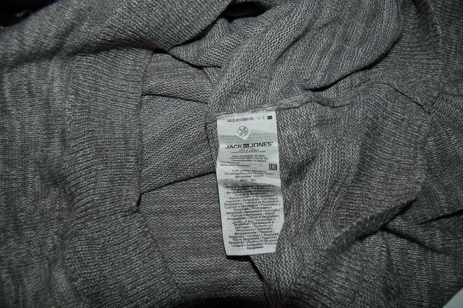 JACK&JONES JORHYPER 4XL jak nowy sweter męski z kapturem 5T46