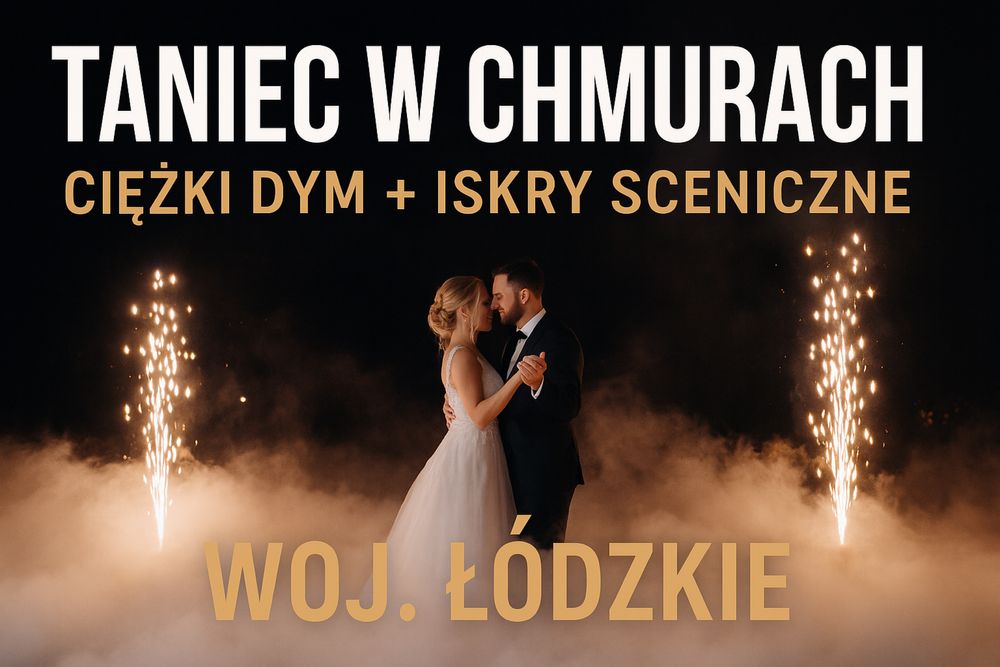 Ciężki dym - „Taniec w chmurach” + fontanny iskier