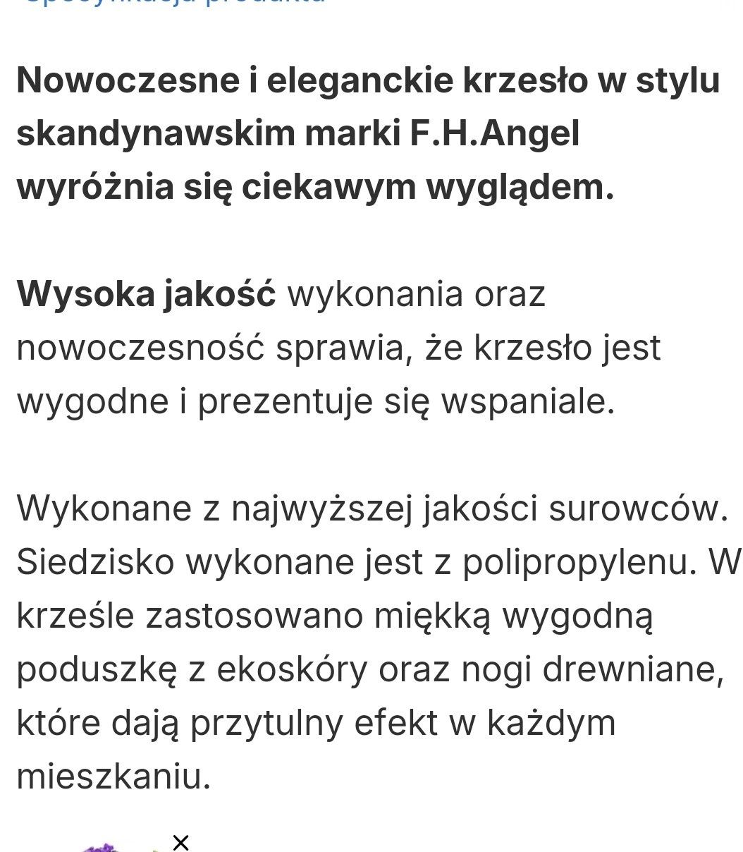 Krzesła w stylu Skandynawskim