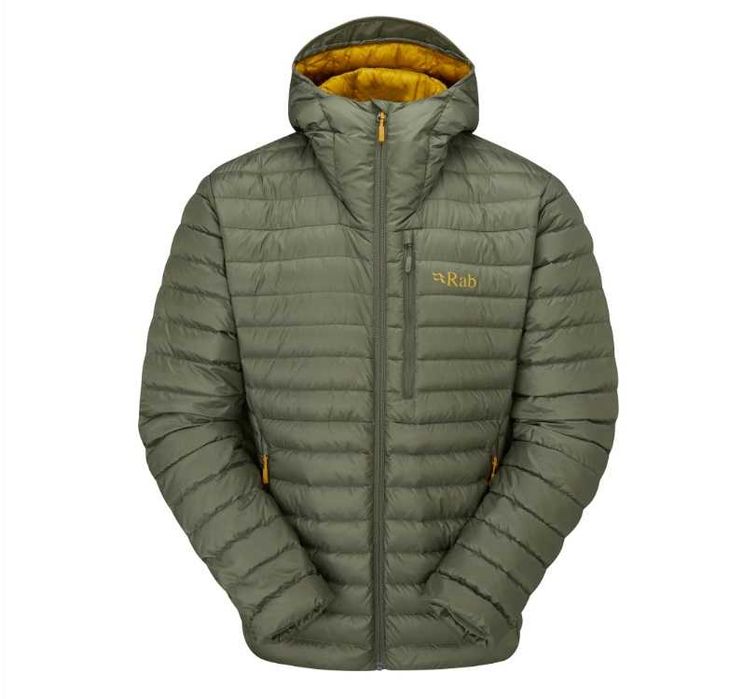 Куртка пухова Rab Microlight Alpine Down Jacket Light Khaki L