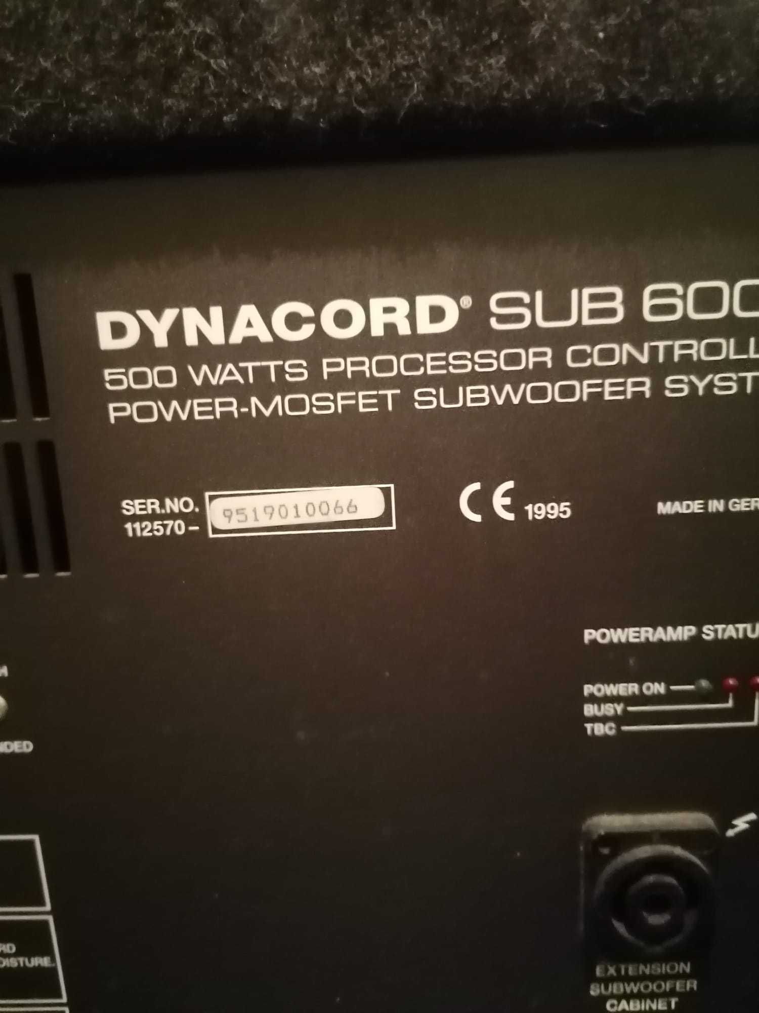 Sub bass 600 dynacord