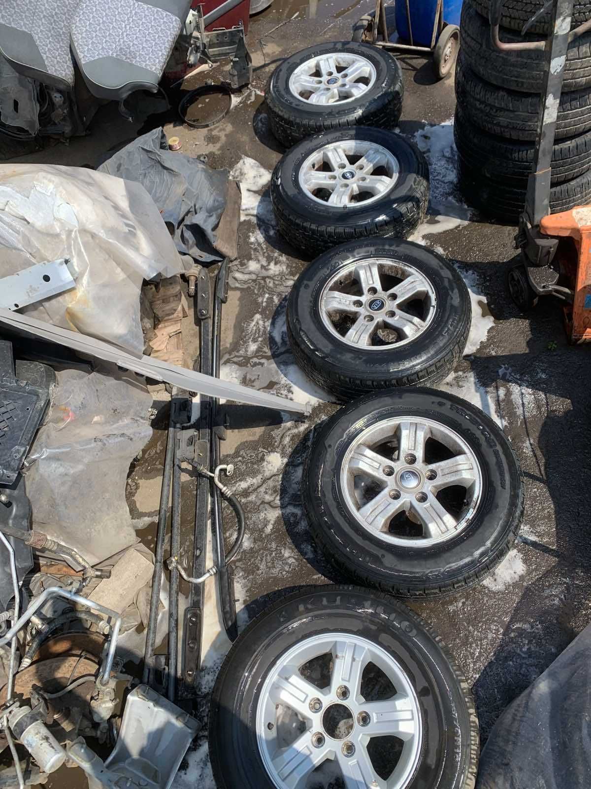 Диски колесные R16 7J   5/139.7 ET45 d95.3