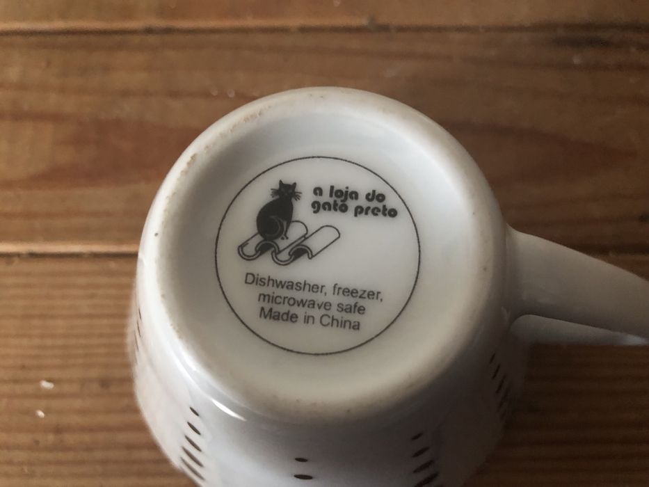 6 chavenas loja gato preto