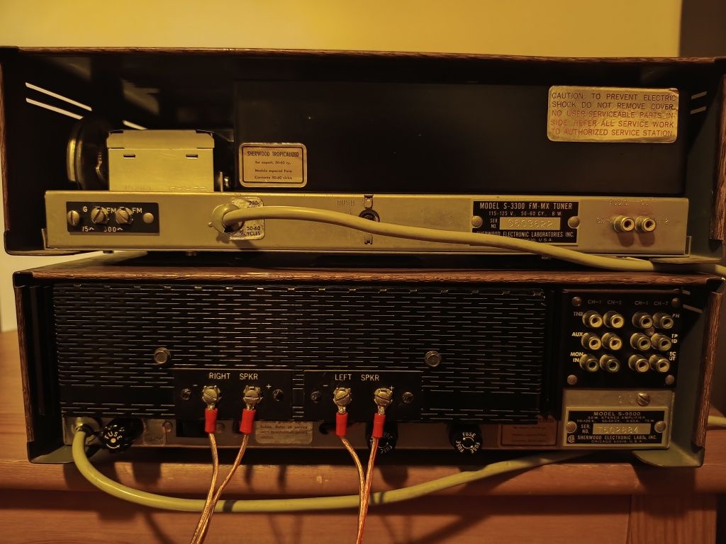 Sherwood S 9500  jak Fisher Marantz Mcintosh Sansui