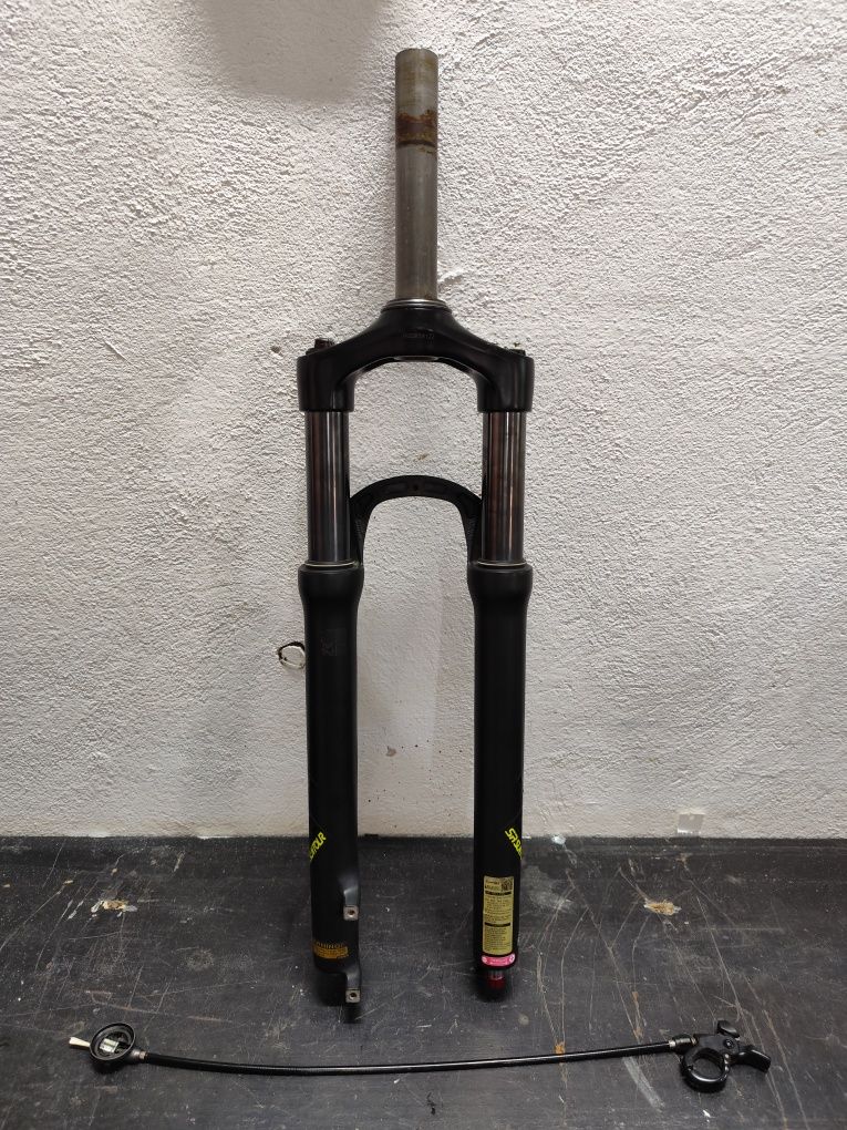 Suspensão suntour xcr 32 100mm roda 29