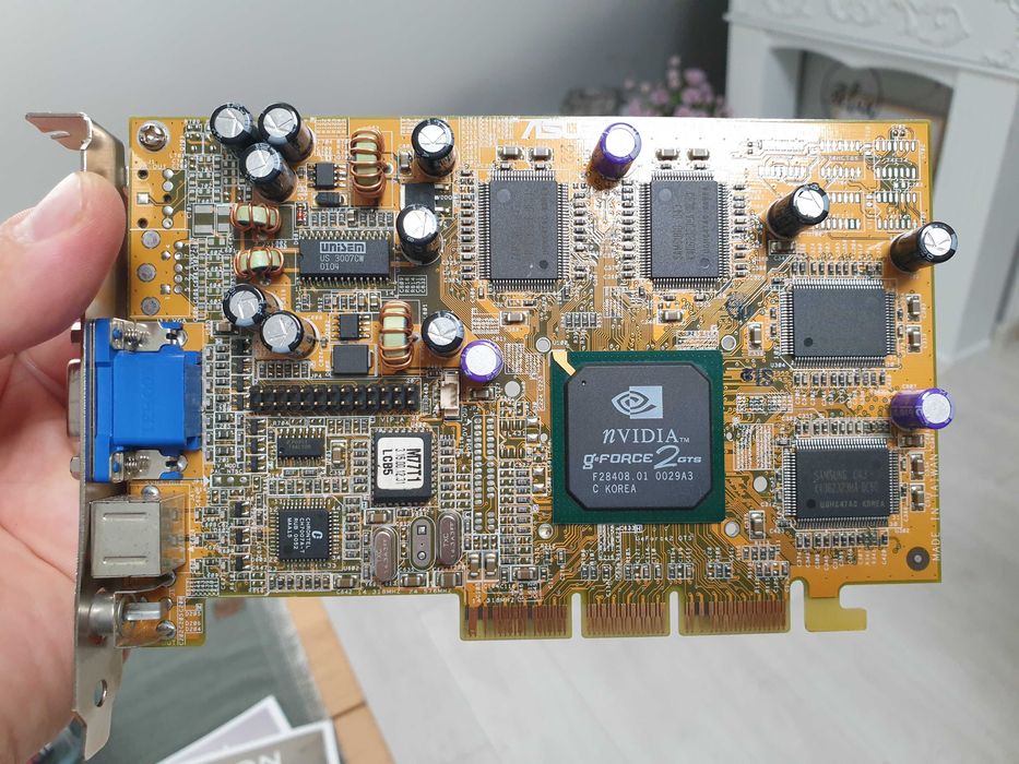 GeForce 2 GTS Asus AGP-V7700/T/P/32M/SG/MEDION geforce2gts agp - v7700